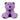 Bella the Bear, 11", Purple