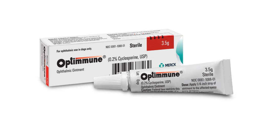 Optimmune 0.2% Ophthalmic Ointment 3.5g for Dogs – Dry Eye – PetScript ...