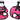 Boston Mesh Harness, XXSmall Color: Hot Pink